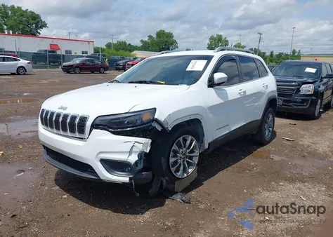 2020 Jeep Cherokee Latitude Plus Fwd z USA, uszkodzony, nr VIN 1C4PJLLB2LD592959